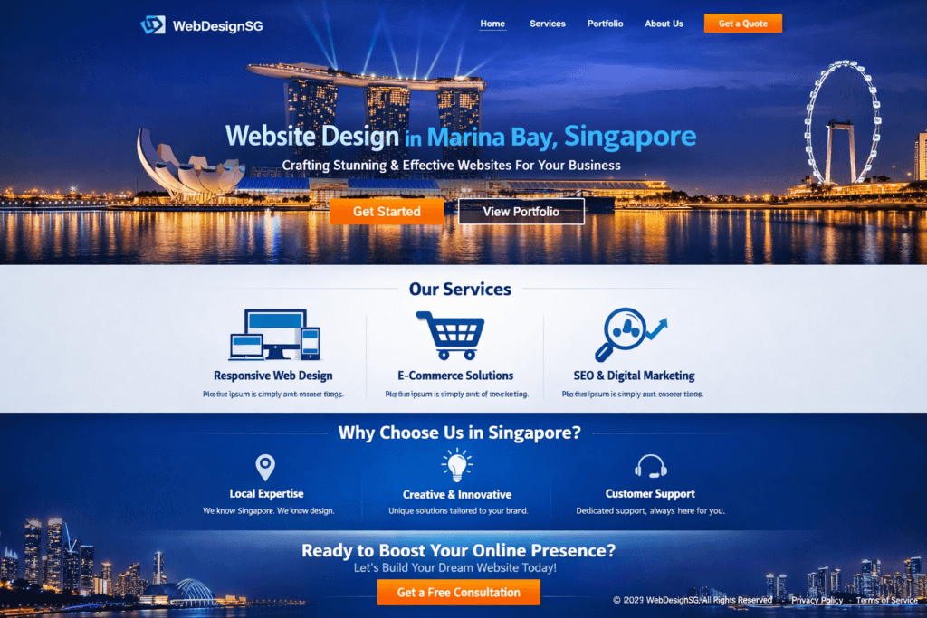Website Design in Marina Bay, Singapore | Best Website Designing