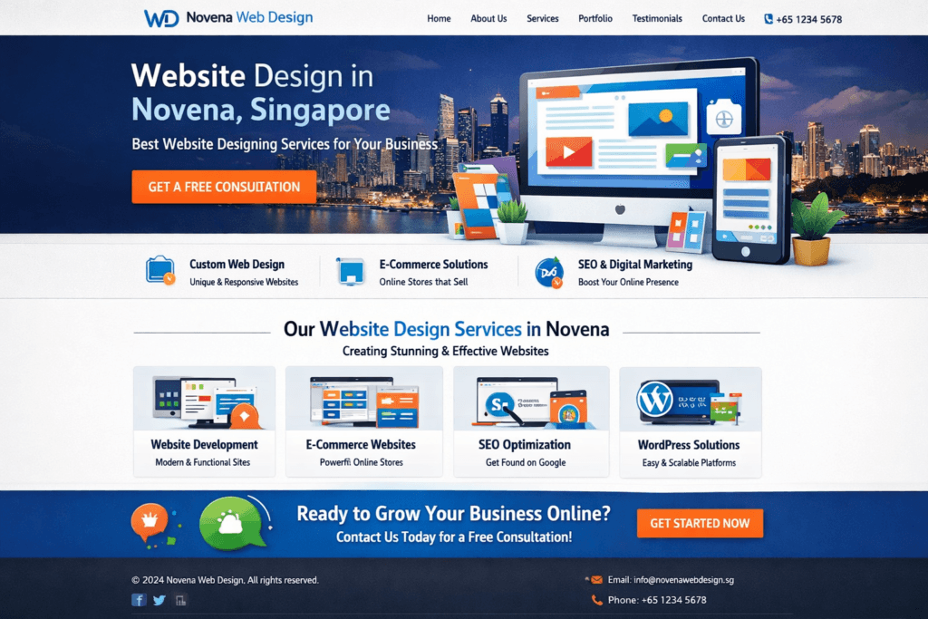 Website Design in Novena, Singapore | Best Website Designing