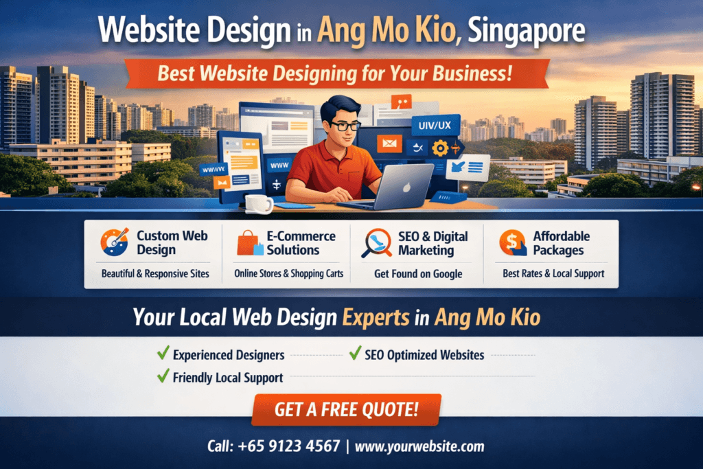 Website Design in Ang Mo Kio, Singapore | Best Website Designing