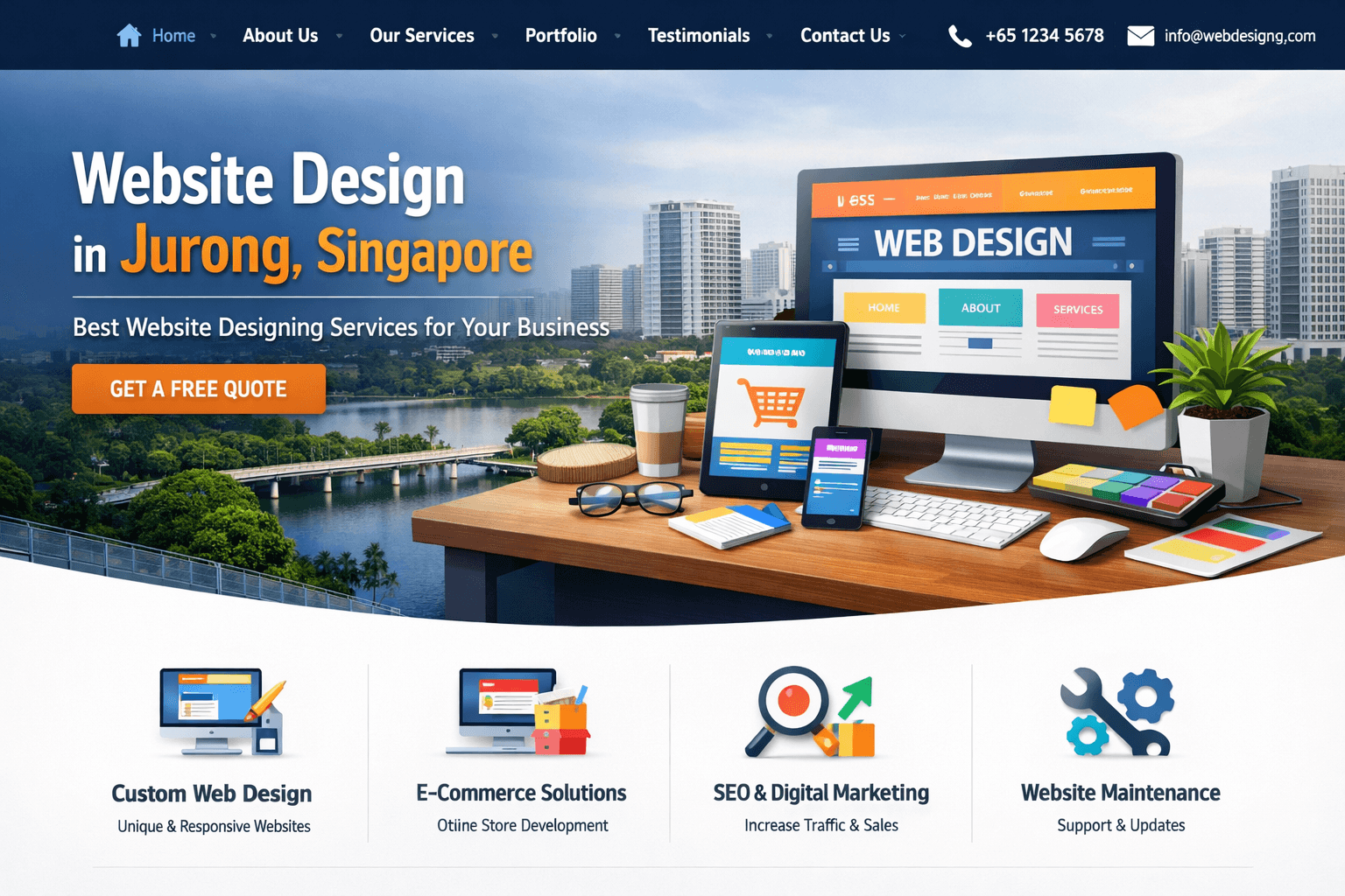 Website Design in Jurong, Singapore | Best Website Designing
