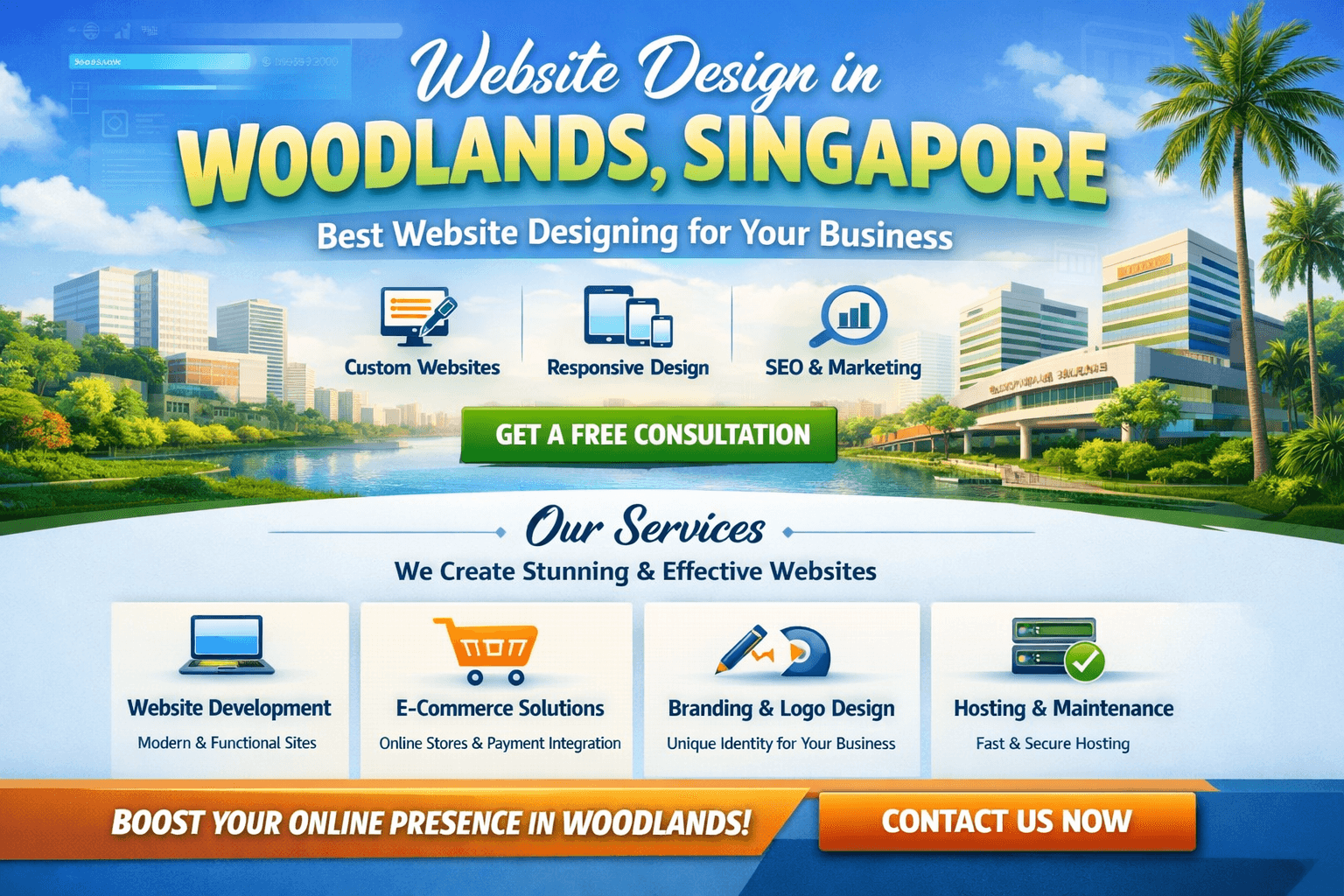 Website Design in Woodlands, Singapore | Best Website Designing