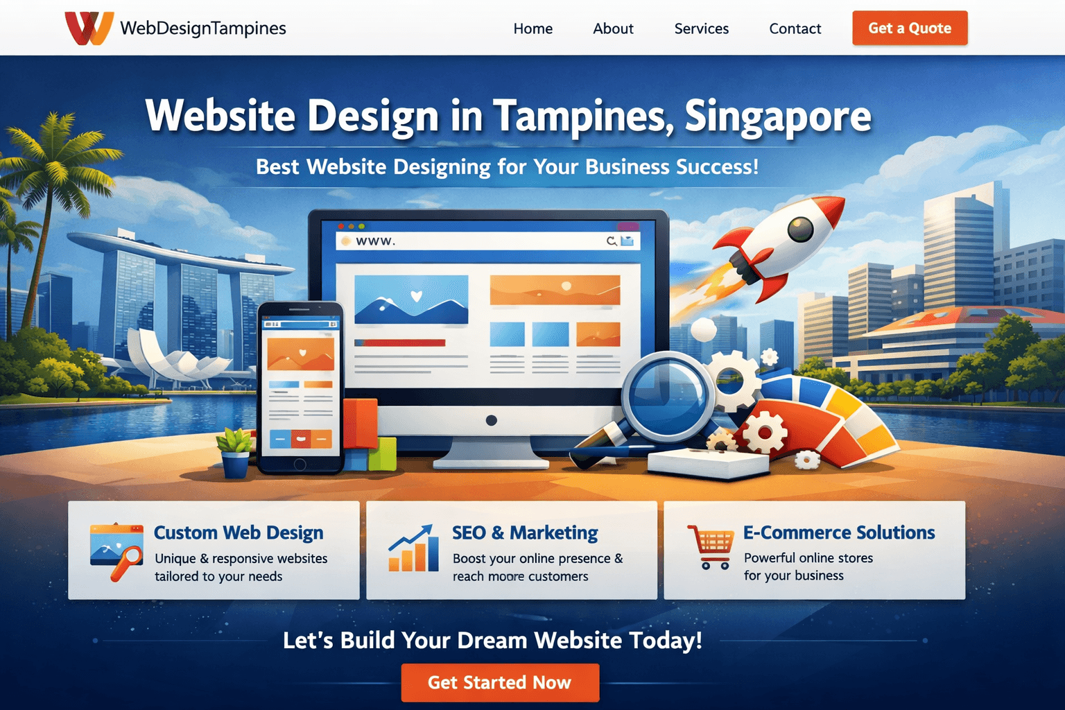 Website Design in Tampines, Singapore | Best Website Designing
