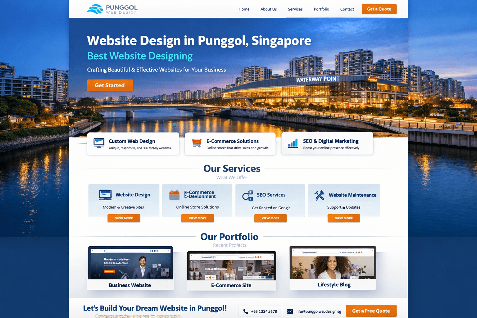 Website Design in Punggol, Singapore | Best Website Designing